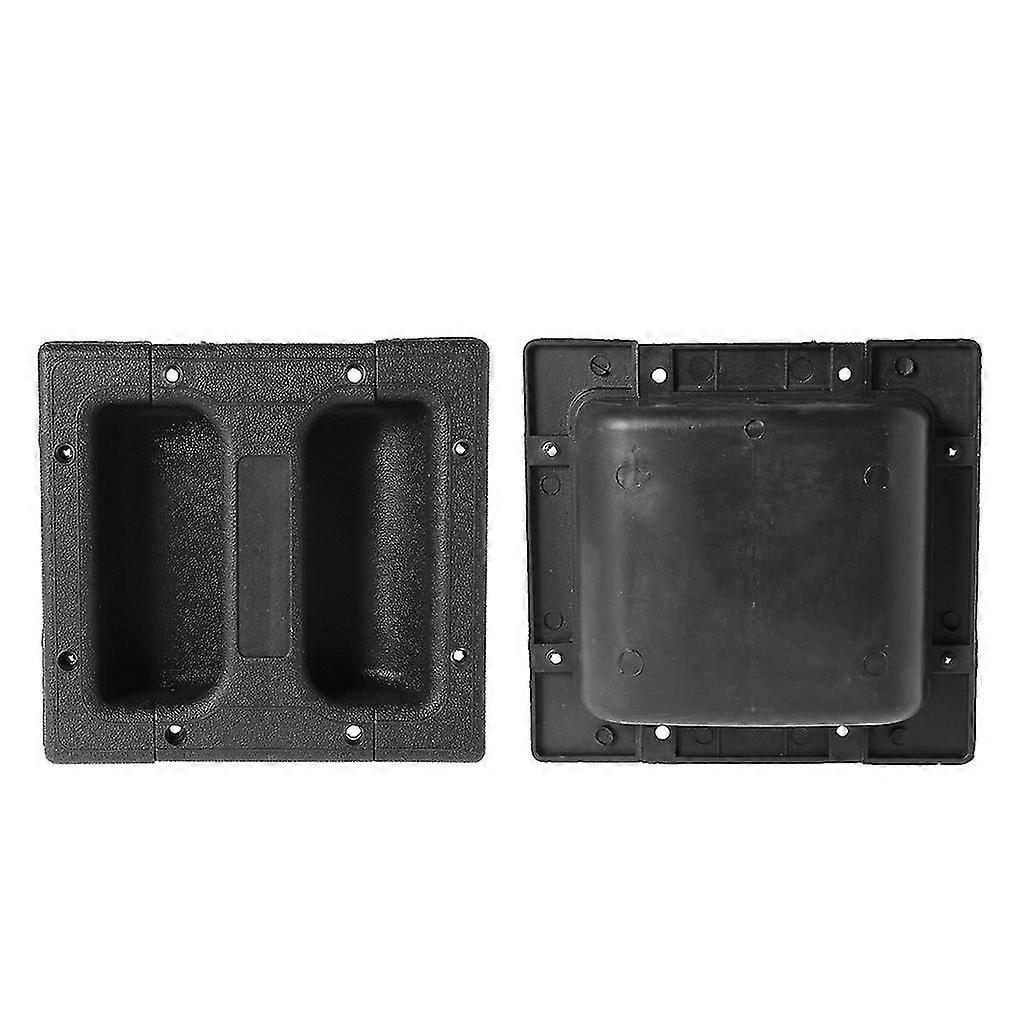 For  Plastic Handles Pull Handles Container Handle Black for Stage Speakers