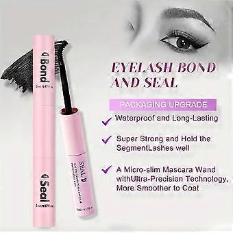 Double-head False Eyelash Black Glue Non-smudged & Strong Hold Eyelash Glue & Transparent Sealer for False Lash Practice