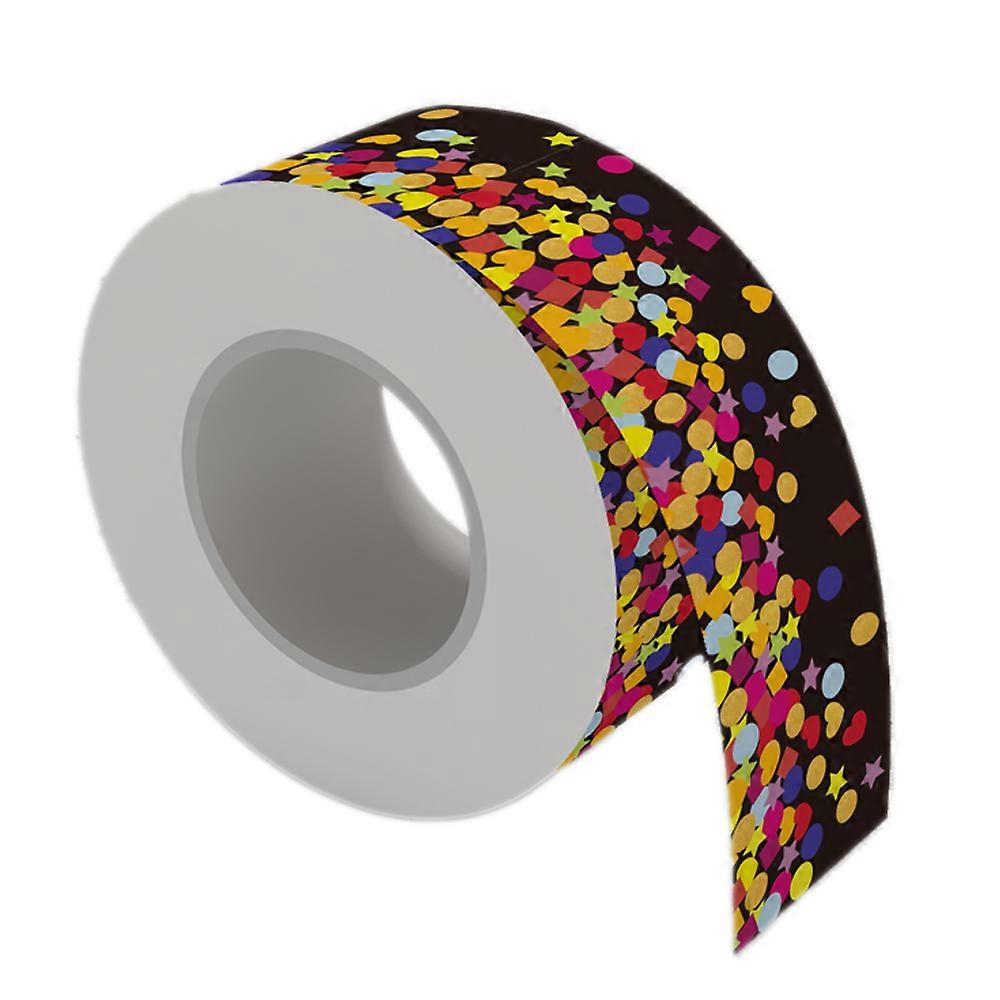 65.6 Feet Bulletin Board Borders - Confetti Scalloped Border Trim for Classroom Decoration