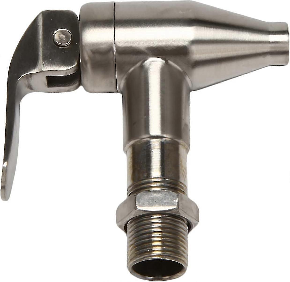 Replacement cap for drinks dispenser, polished stainless steel, replacement tap, also suitable for and other powerful filter systems.