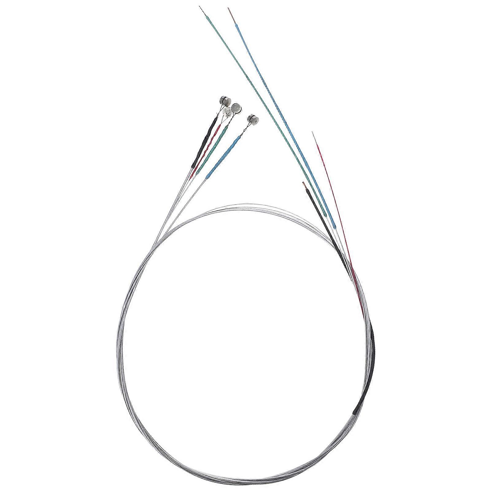 4pcs Violin String Set Steel Wire Strings Violin Strings Replaceable 4/4-3/4 Violin Parts