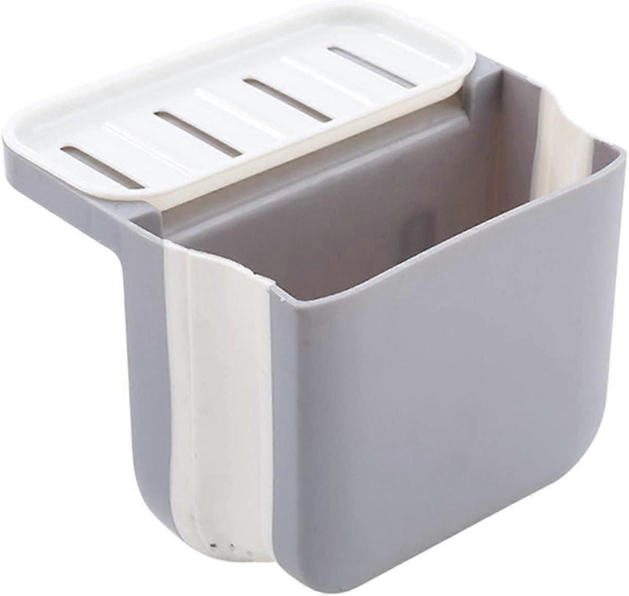 Stretchable Sink Storage Rack with Drain Holes,Sink Caddy Sponge Holder with Suction Cups