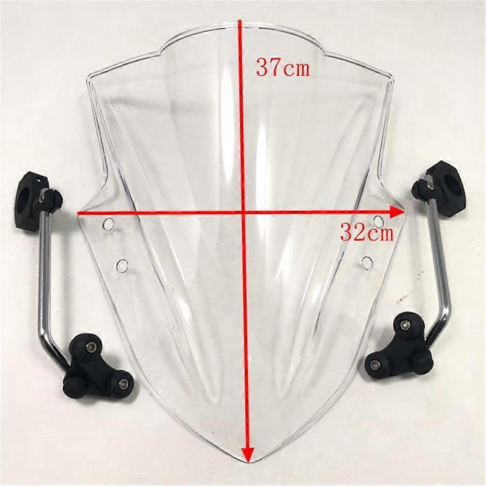 Motorcycle CF NK 150 250 400 650 Windshield Windscreen With adjustable bracket Wind Screen For CFmoto 400nk 650NK 150nk 250nk