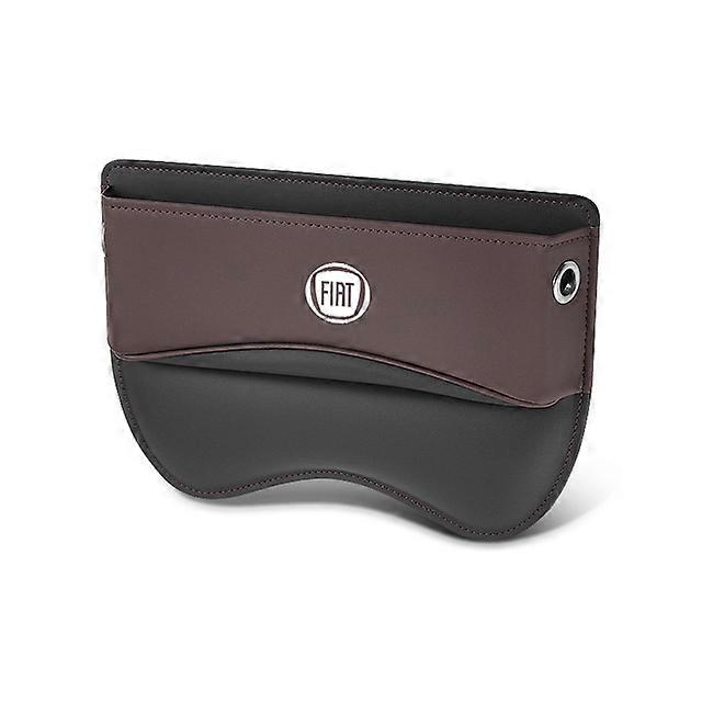 Car Seat Gap Storage Box Leather Belt For FIAT Abarth 500 Panda Bravo Point Ducato Freemont Type Line Style Doblol