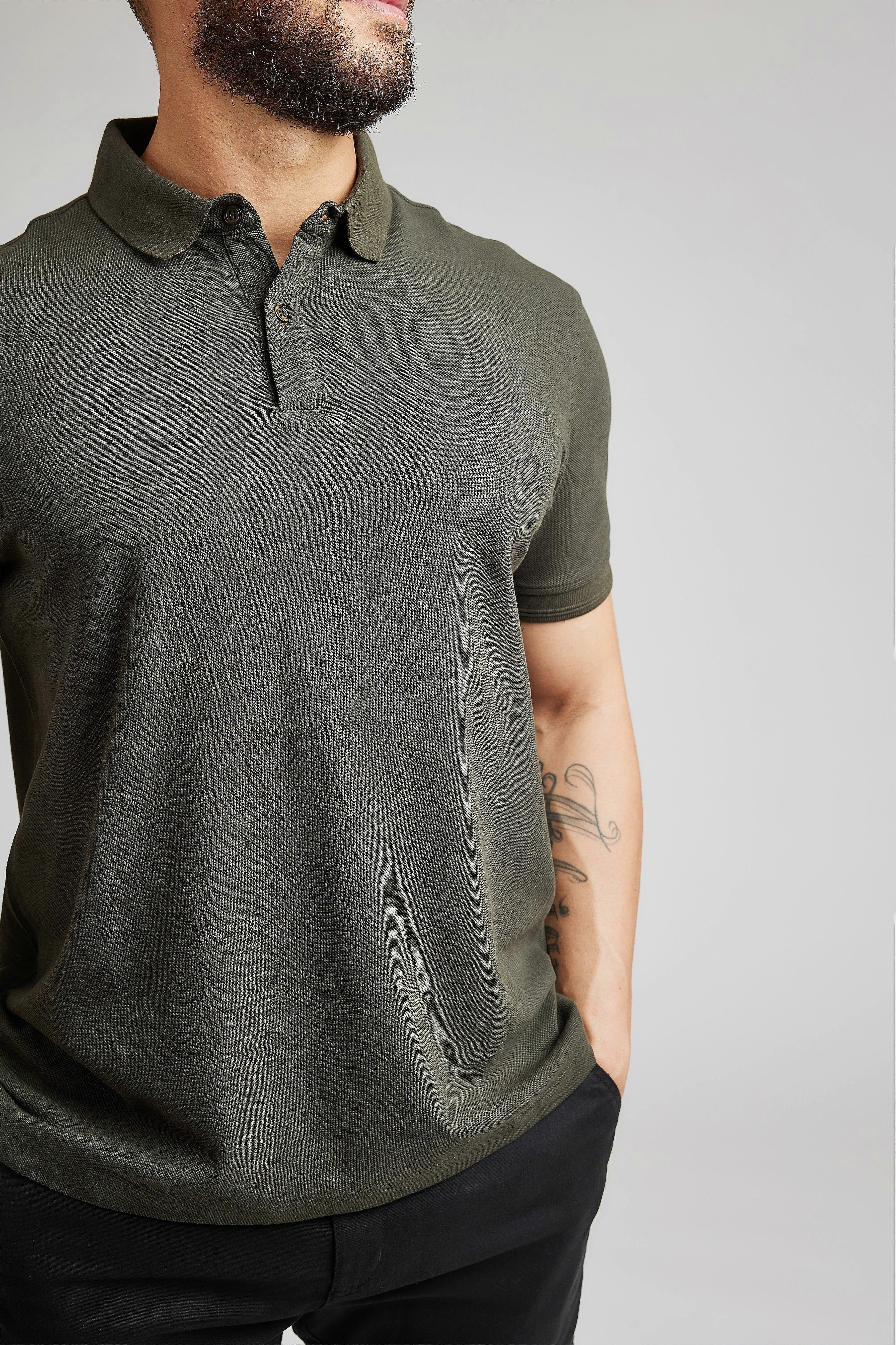 Herre Pique Polo Shirt