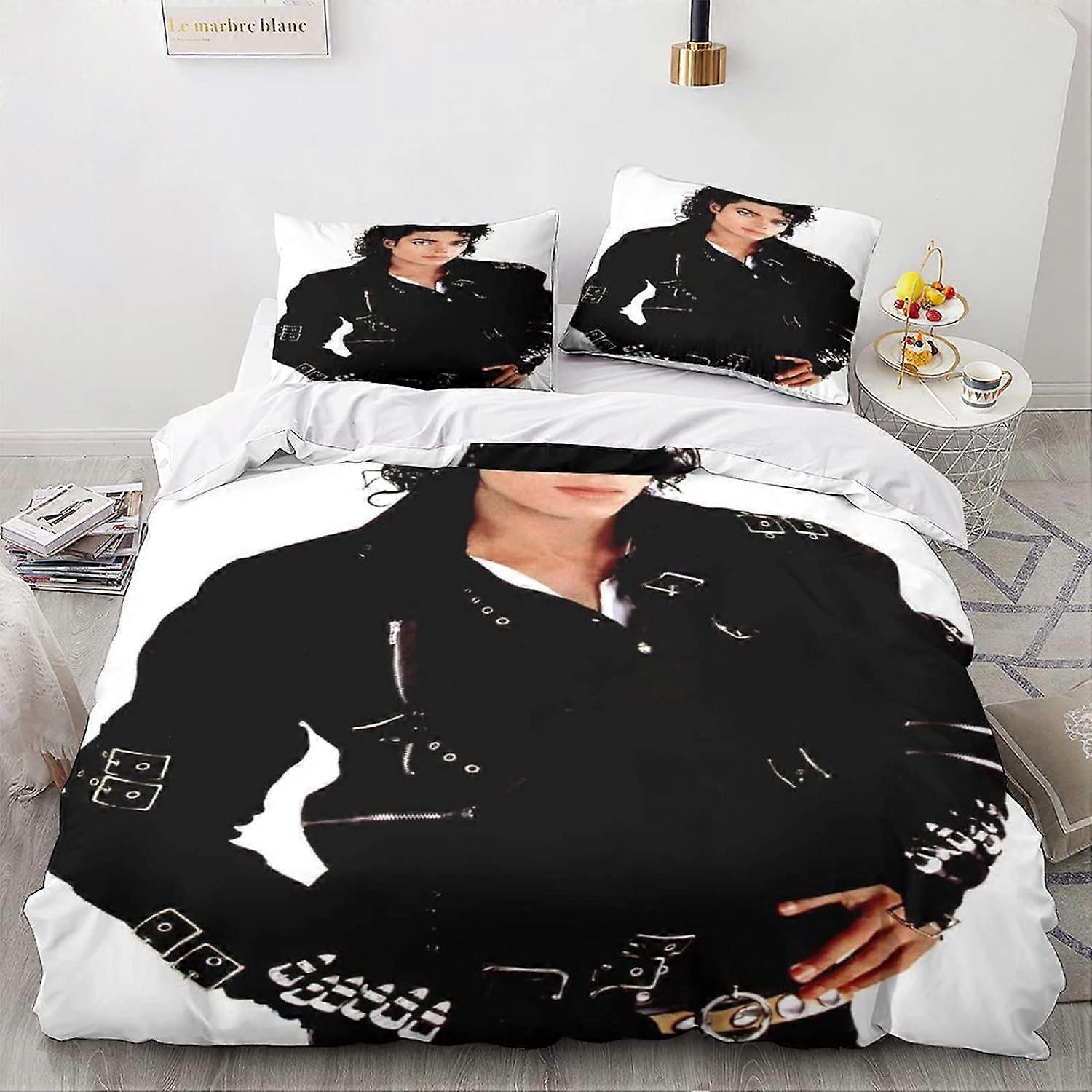 Flamingo Bettwäsche-Set 2-teilig – 3D-Druck, Mikrofaser, Einzel 135x200 Cm, Mit Reißverschluss