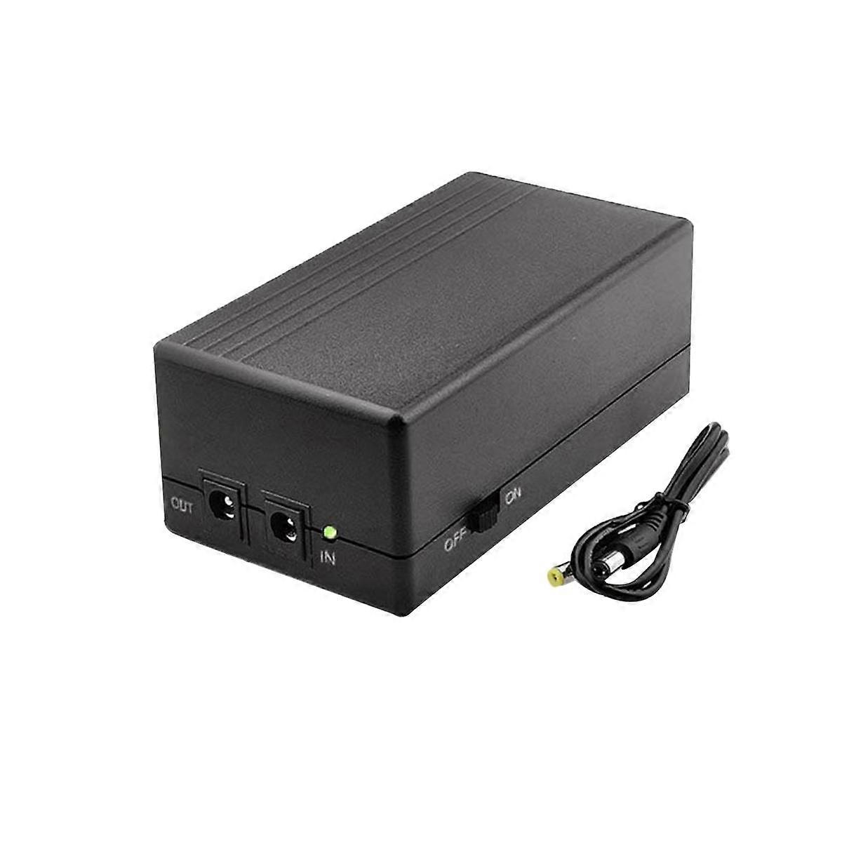 12V 2A Uninterruptible Power Supply Mini UPS 12000MAh Battery Backup for CCTV&WiFi Router Emergency