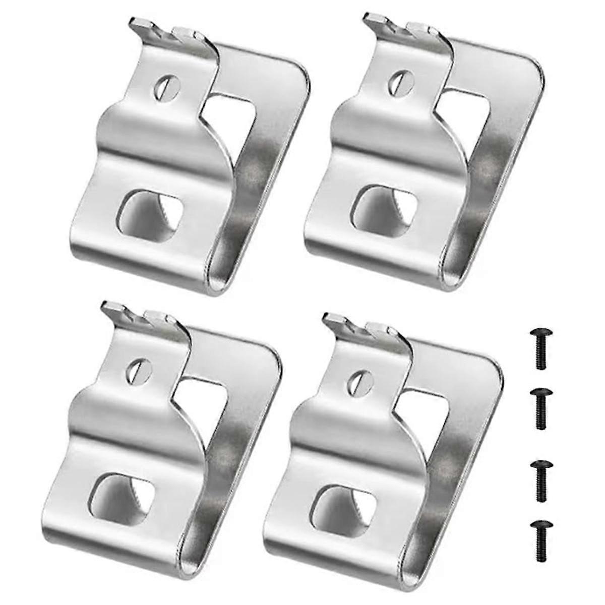 Belt Clips, 4Pcs Drill Tool Clips Hook Kit with Screws for N268241 for 20V Power Tools DCD980 DCD98
