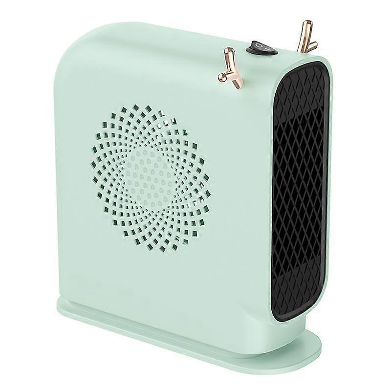 Electric Heater Portable Desktop Fan Heater Heating Warm Air Blower Home Office Warmer Desk Heater White