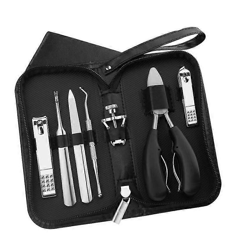 Toe Tongs - Clippers For Thick Ngrown S - 7pcs Less Steel Mani