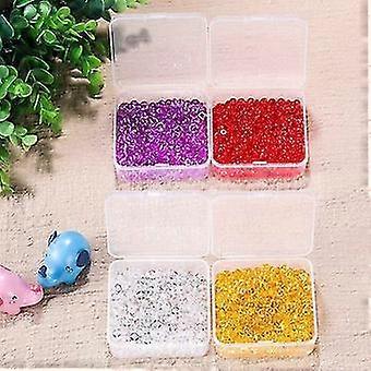 16 Pack Small Containers Clear Plastic Boxes Beads Storage Organizers With Hinged Lids For Small It