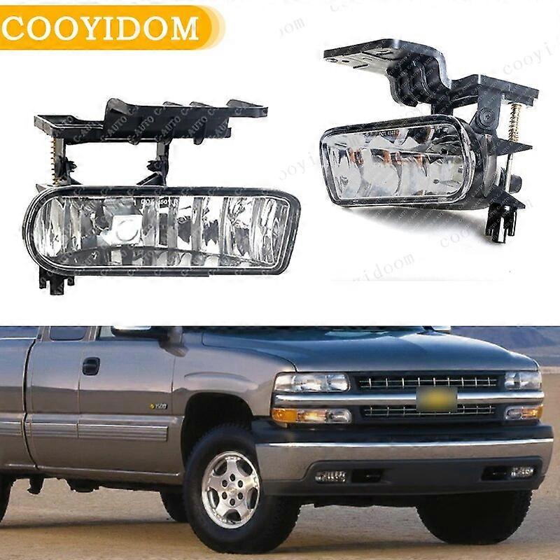 Fog light Driving Lamp Foglight For Chevrolet Chevroy Silverado 1999-2002 Suburban Tahoe 2000-2006 YC101000 Assembly Headlight