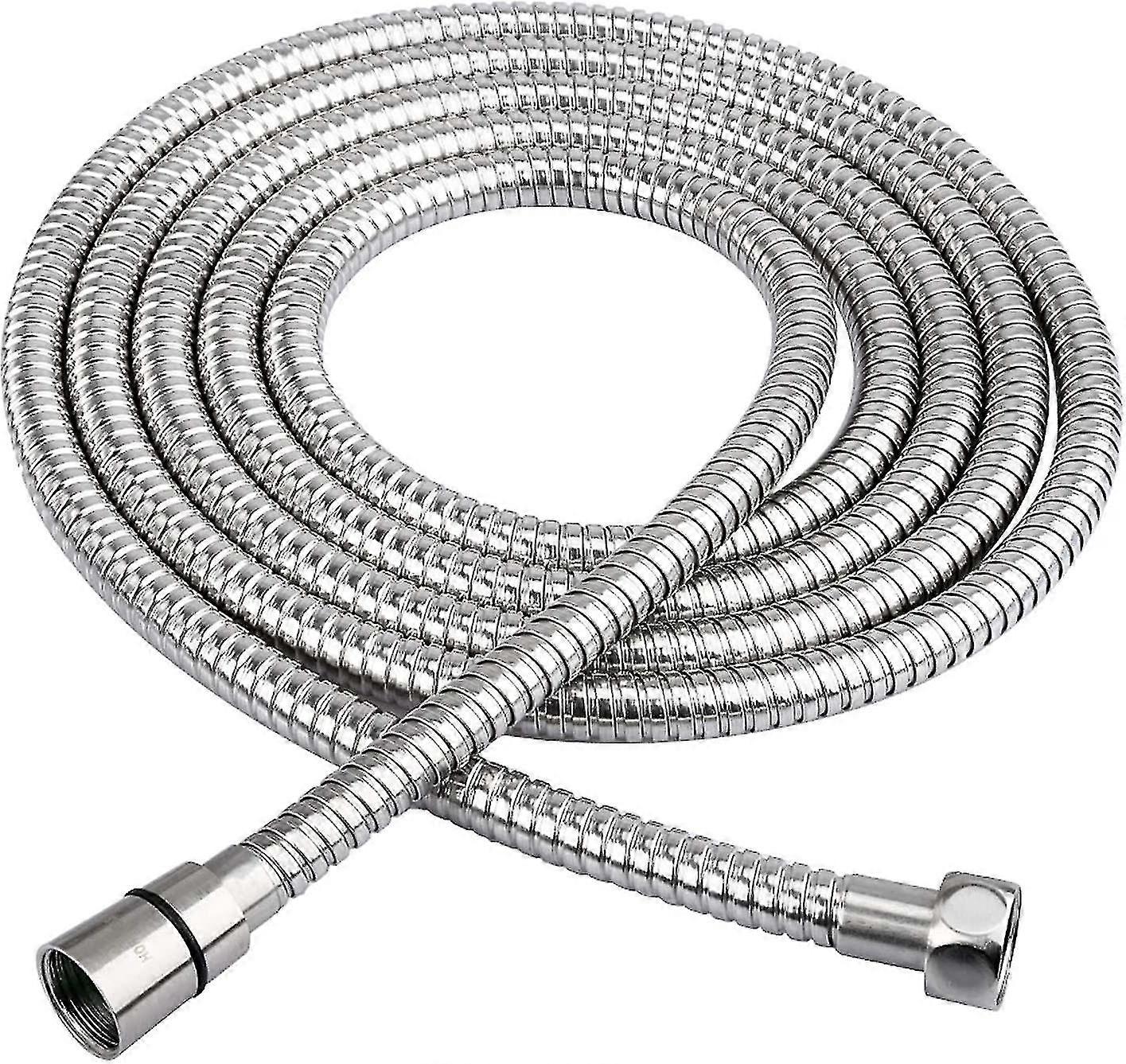 Bruseslange rustfrit stål Ekstra lang bruserslange udskiftning Håndholdt brusehovedslangeforlængelse