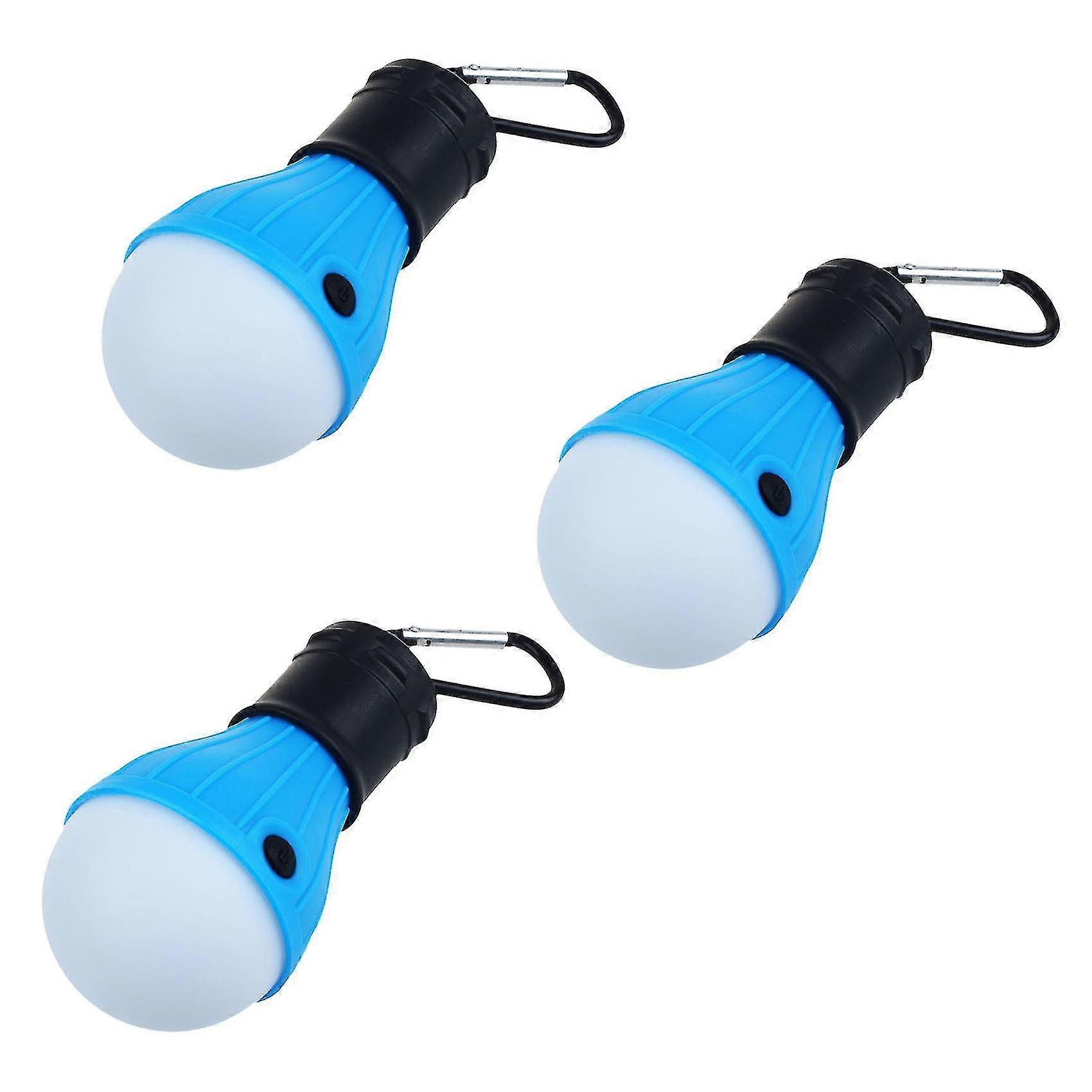 Led Lanterns Camping Hiking Fishing Emergency Lights (with Carabiner)