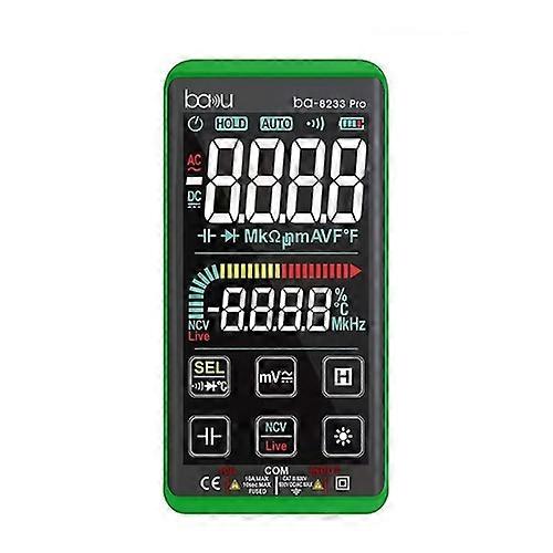 BAKU BA-8233 Pro נגד תחזוקה חשמלית מסך מגע נוכחי מד דיגיטלי