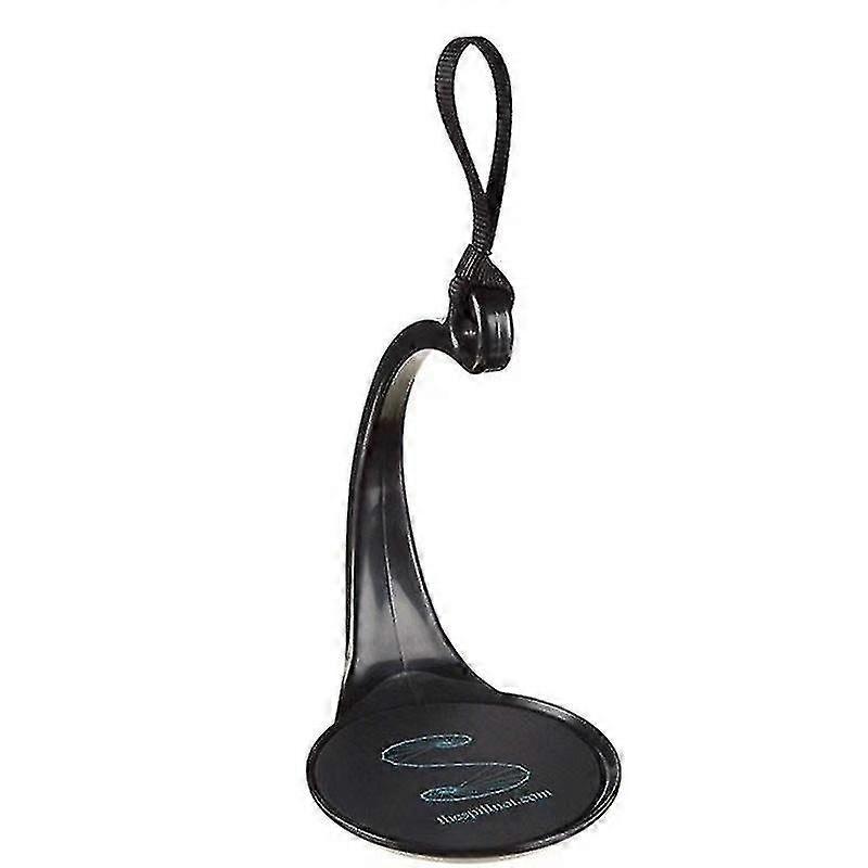 ポータブルこぼれ防止カップホルダー - 1個、18 * 14.3 * 11.2cm、ABS +シリコン素材、ブラック