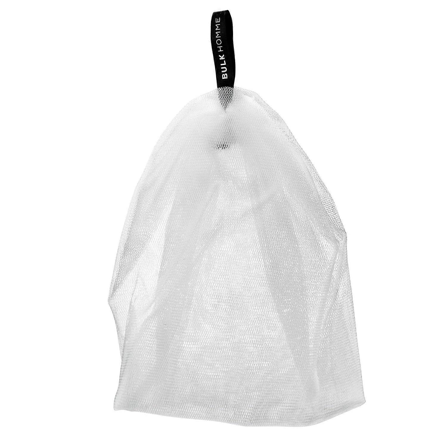 Premium Foam Boosting Foam Mesh for Face Washing | 4-Layer Mesh Soap Bag for Ultra Dense Lather | Men's Skin and Facial Care Products