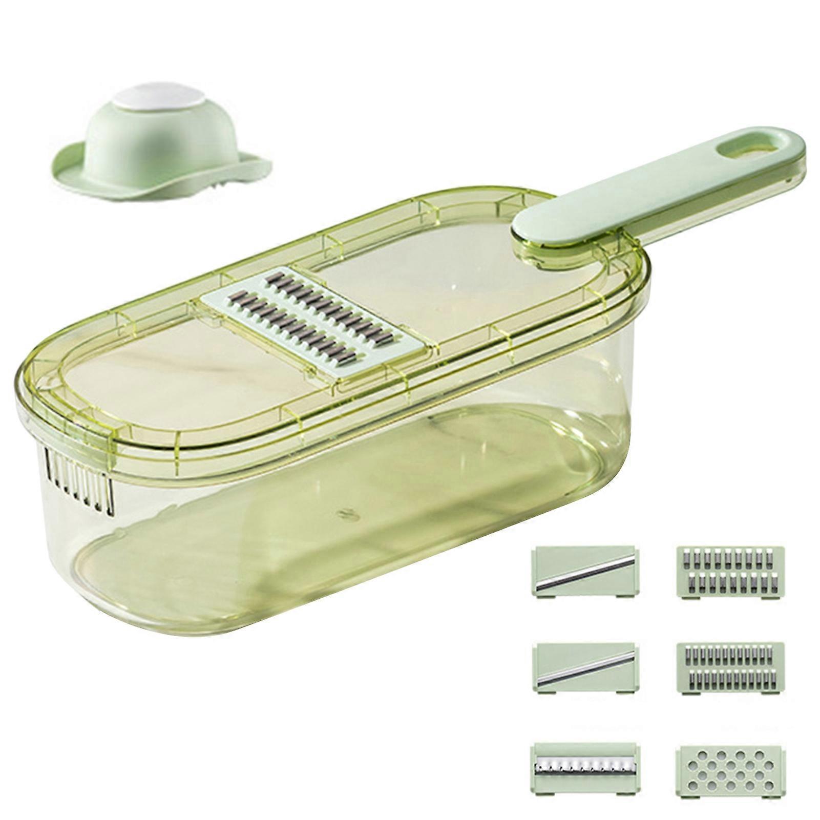 Vegetable Slicer Convenient Sharp Not Hurt Hand Versatility Cutting ABS Multifunctional Design Vegetable Grater Kitchen Tool Kaesi