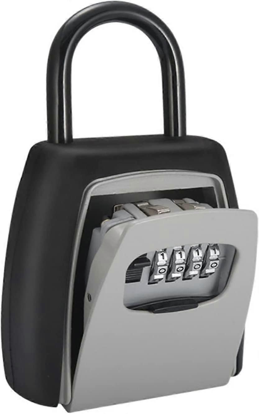 Wall Mounted Key Box,2 in 1 Password Door Lock