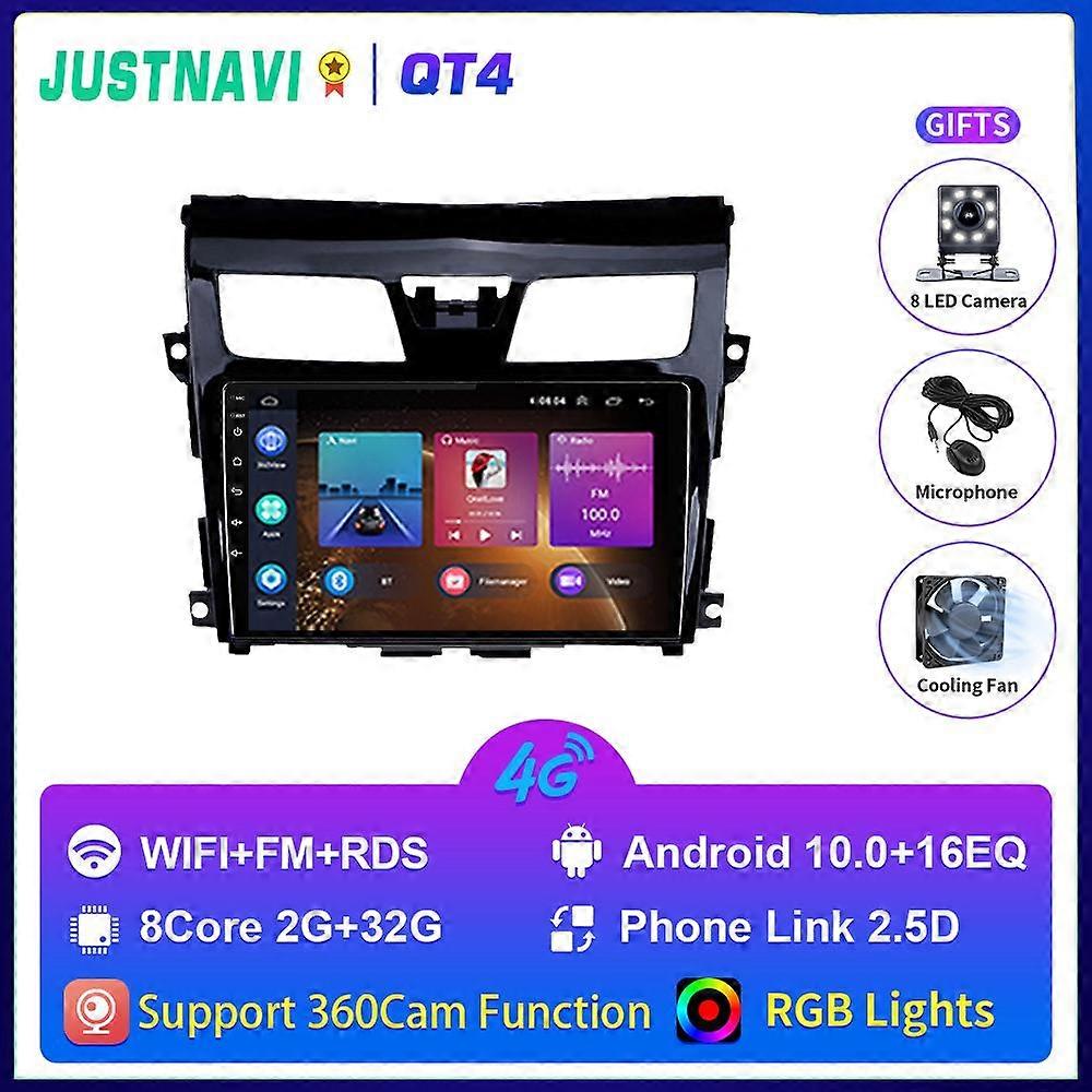 Android 10.0 Car Radio For Nissan Teana Altima 2013 - 2015 Multimidia Video Player GPS Navigaion Split No 2din 2din DVD