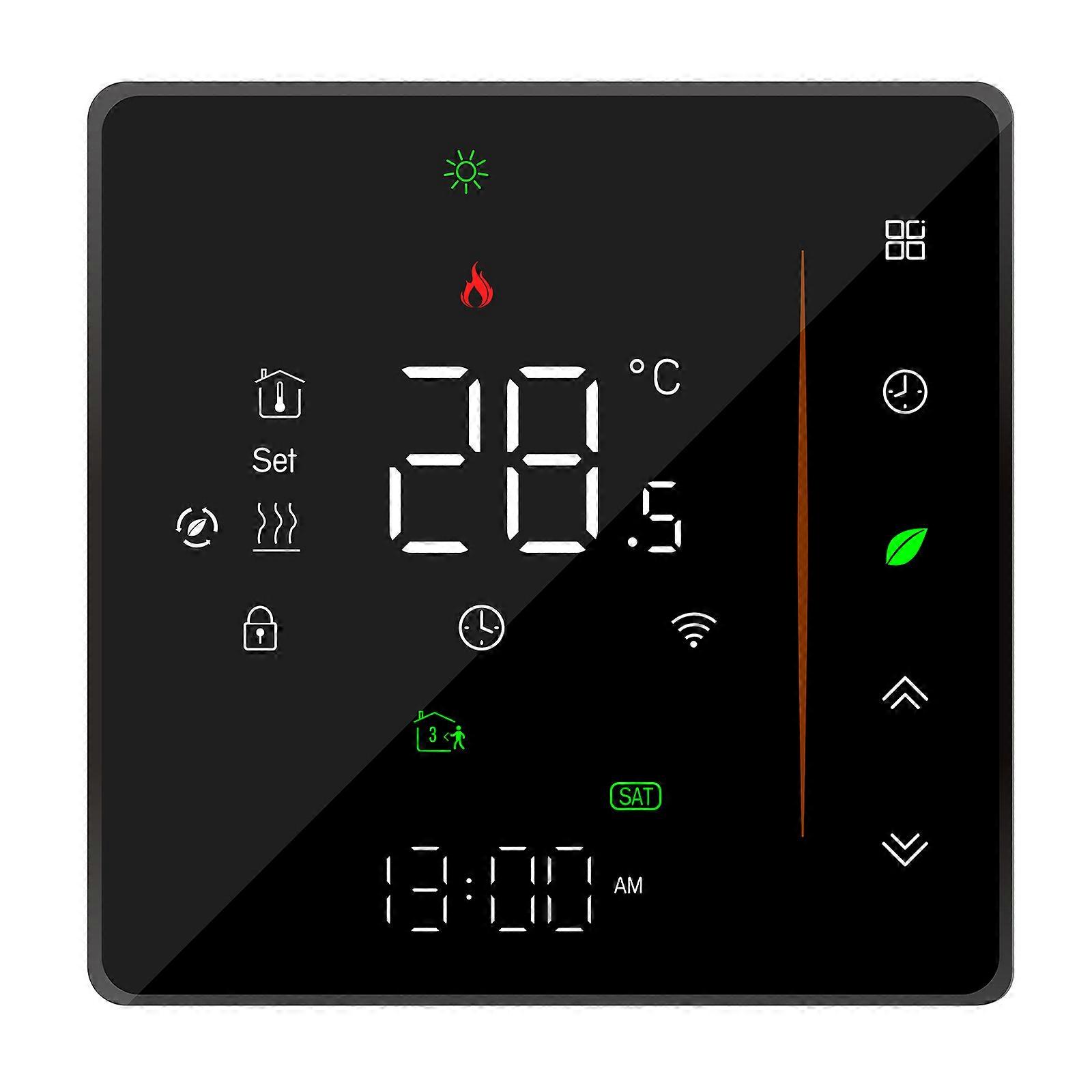 WiFi Thermostat Temperature Controller Weekly Programmable Touch Control/ APP/ Voice Control Compatible with Alexa/Google Home