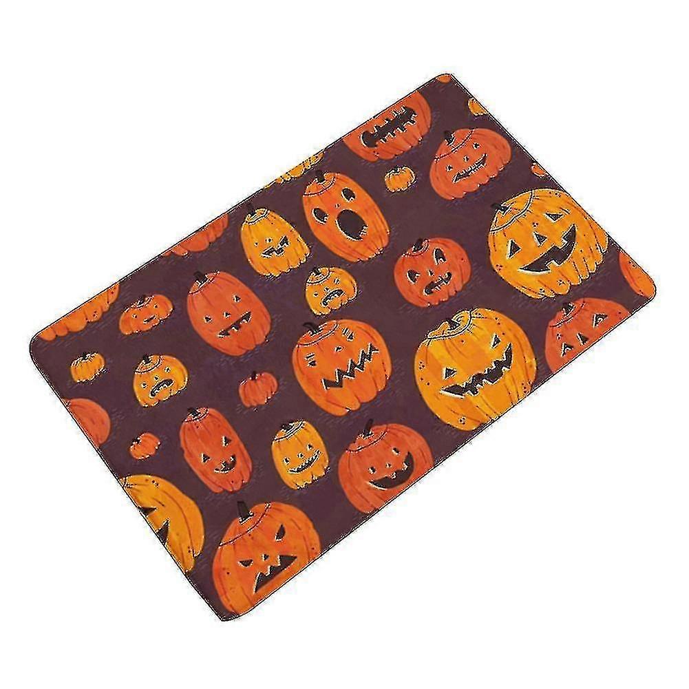 Comfort Flannel Halloween Bathroom Mat