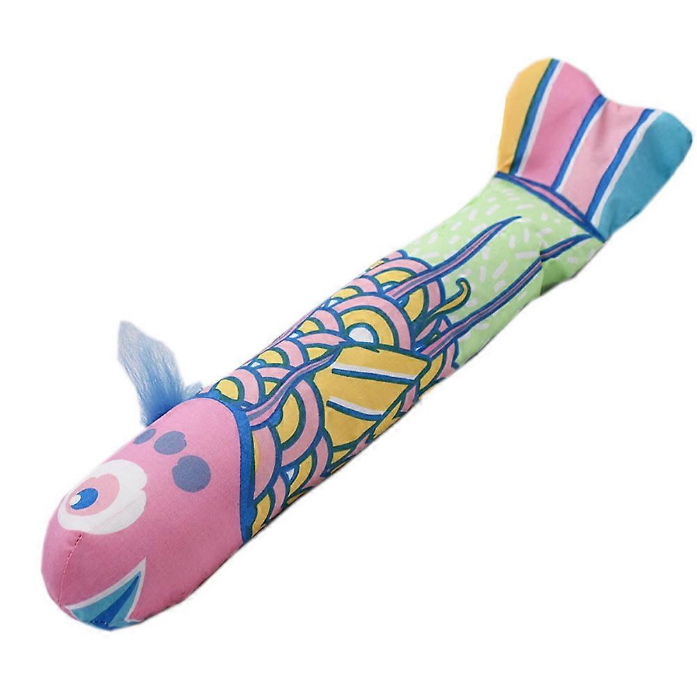 Cat Toy Catnip Toys Catmint Ring Paper Fish Pillow Funny Cat Supplies