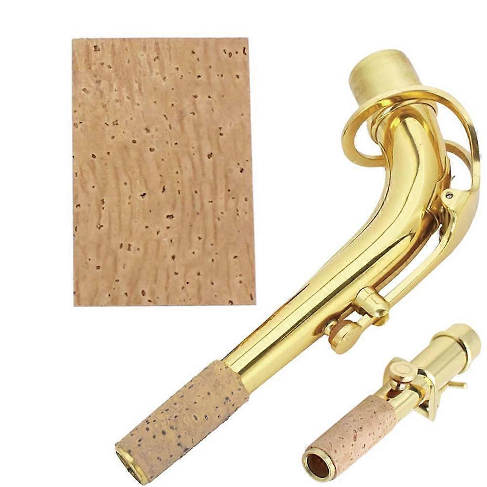 2mm Neck Cork Sheet Soprano Alto Sax Saxophone Clarinet Joint Neck Corks Natural Kit
