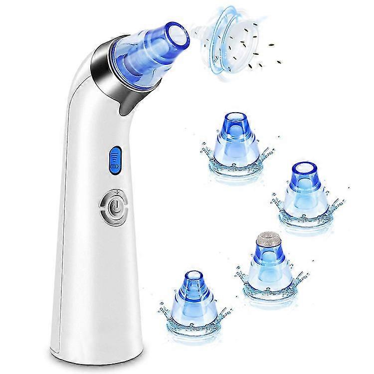 Blackhead Remover Facial Pore Cleanser Comedone Extractor With 4 Suction Heads
