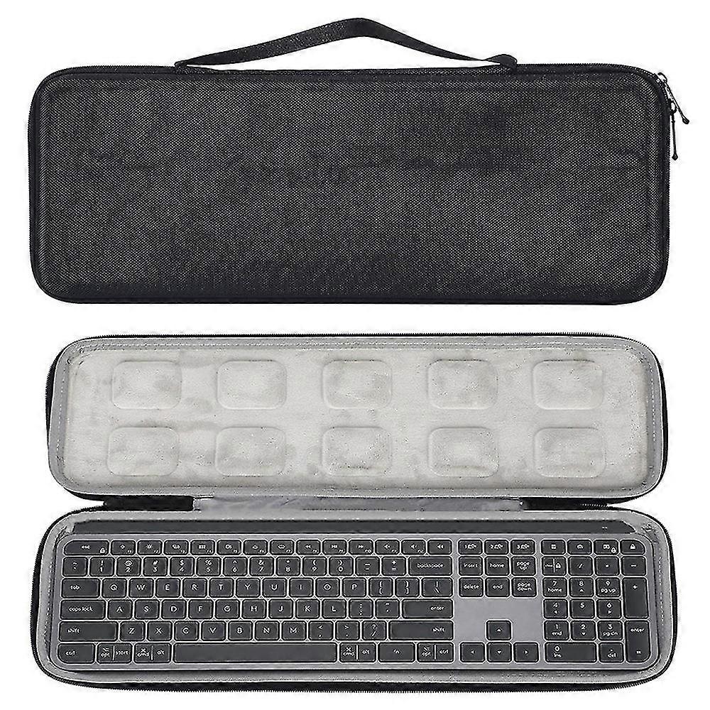 EVA Storage Case Travel Bag for Logitech MX Keys Advanced Wireless Illuminated Keyboard