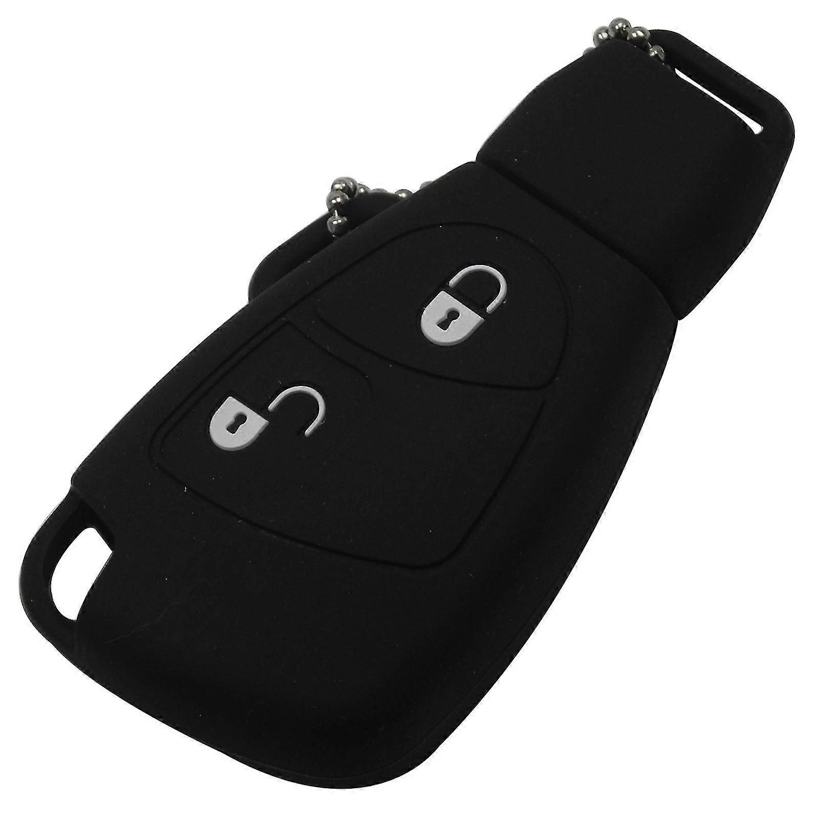 Styling Remote Car Key Fob Silicone Case Cover Protector For Mercedes Benz B C E Ml S Clk Cl Car-styling 2 Buttons