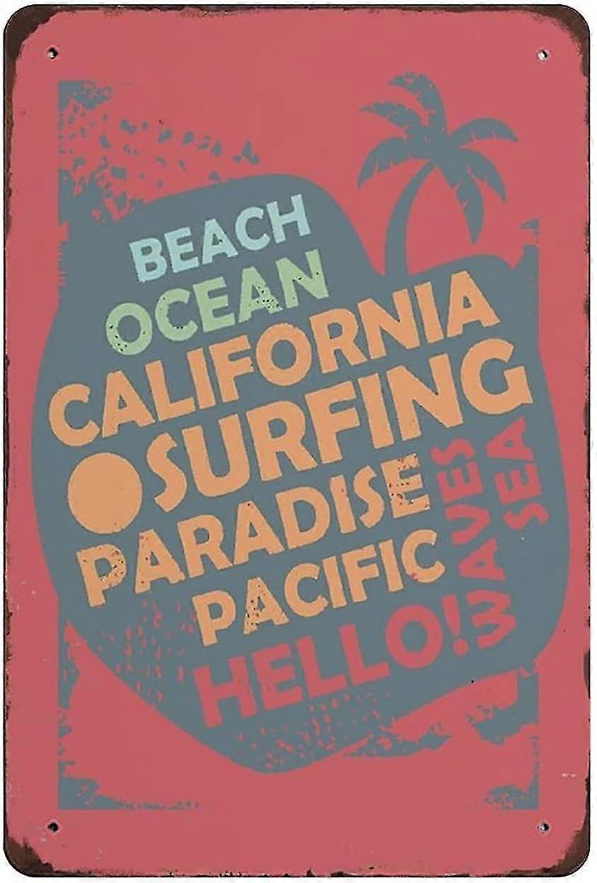 Placa de Metal para Mulher Daisy Decoration 8x12 Polegadas OU 12x16 Polegadas Modo 1693