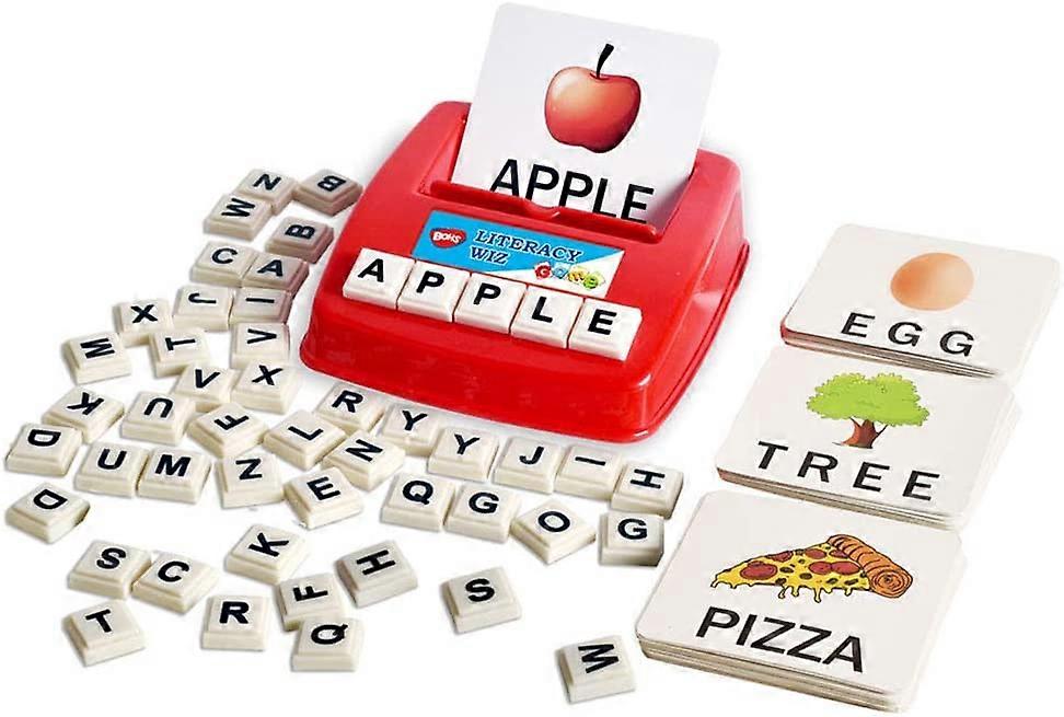 Literacy Wiz Fun Game - Upper Case Sight Words - 60 Flash Cards - Preschool Language Learning Educational Toys