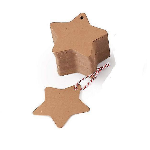 100pcsスターカードハンギングカードウィッシングボトルハンギングカード