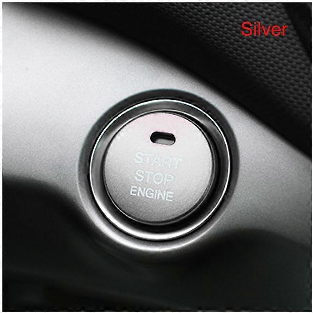 Car Ignition Start Button Cover for Hyundai 2019 Festa Car One-key Start Button Sticker Decorative Accessories