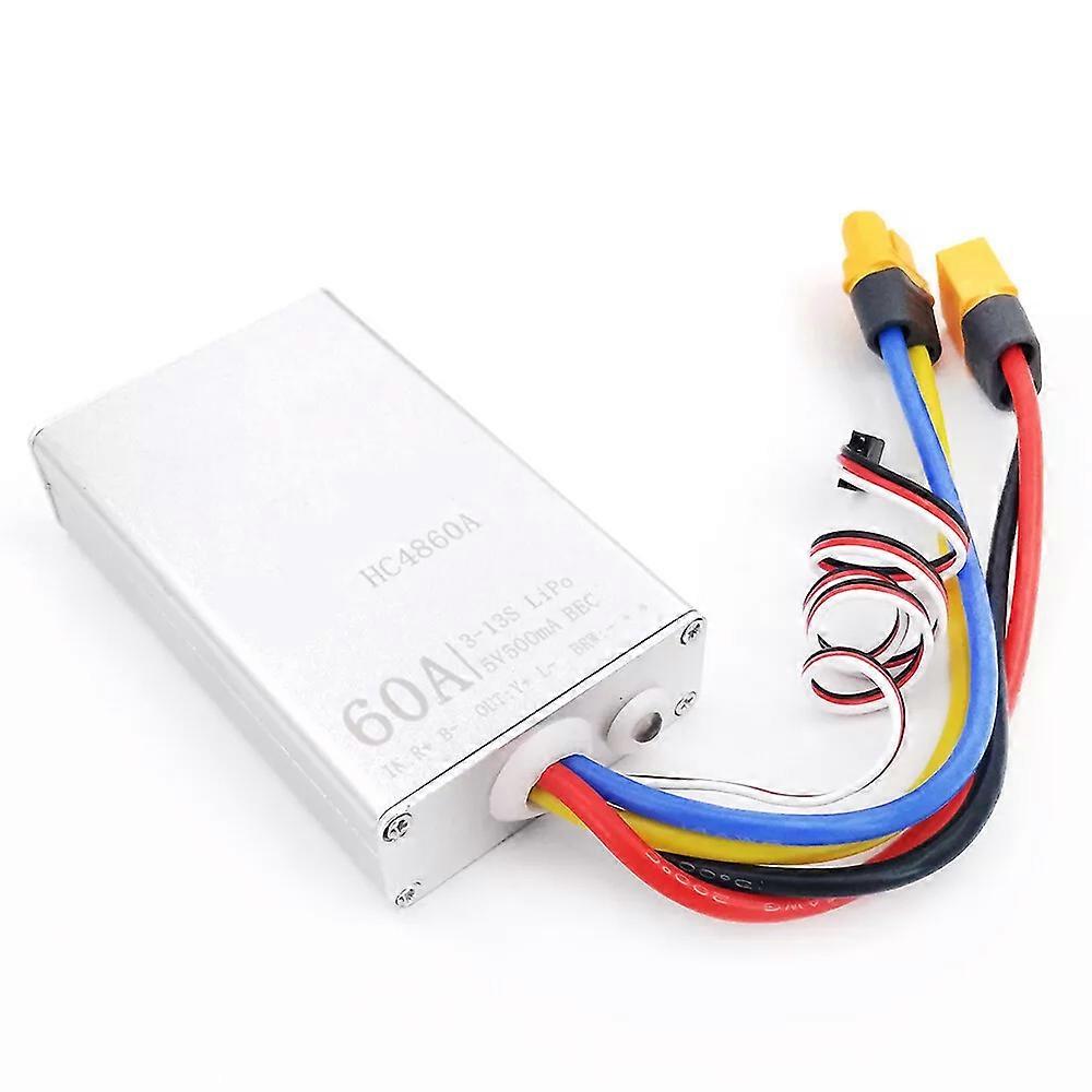 Brushed ESC 24V 48V 60A  High Voltage Brushed Motor Speed Controller for RC Cars, Boats, and Tanks js