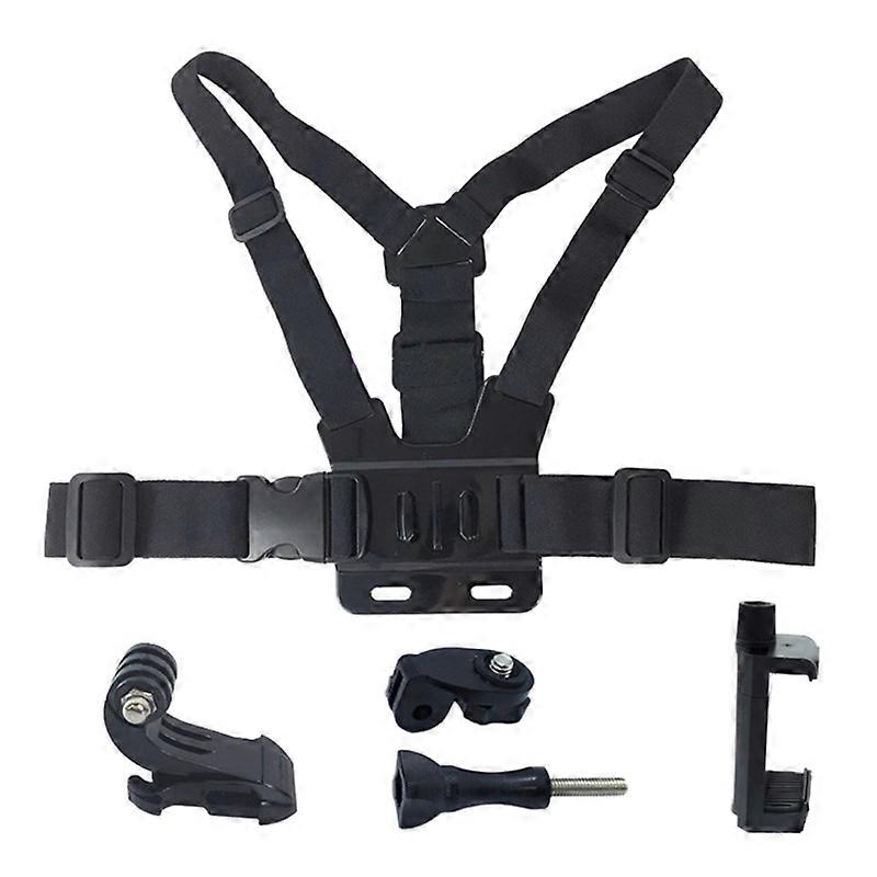Action Cameras Chest Mount Harness for Go Pro Hero 9 8 7 6 5 4 3