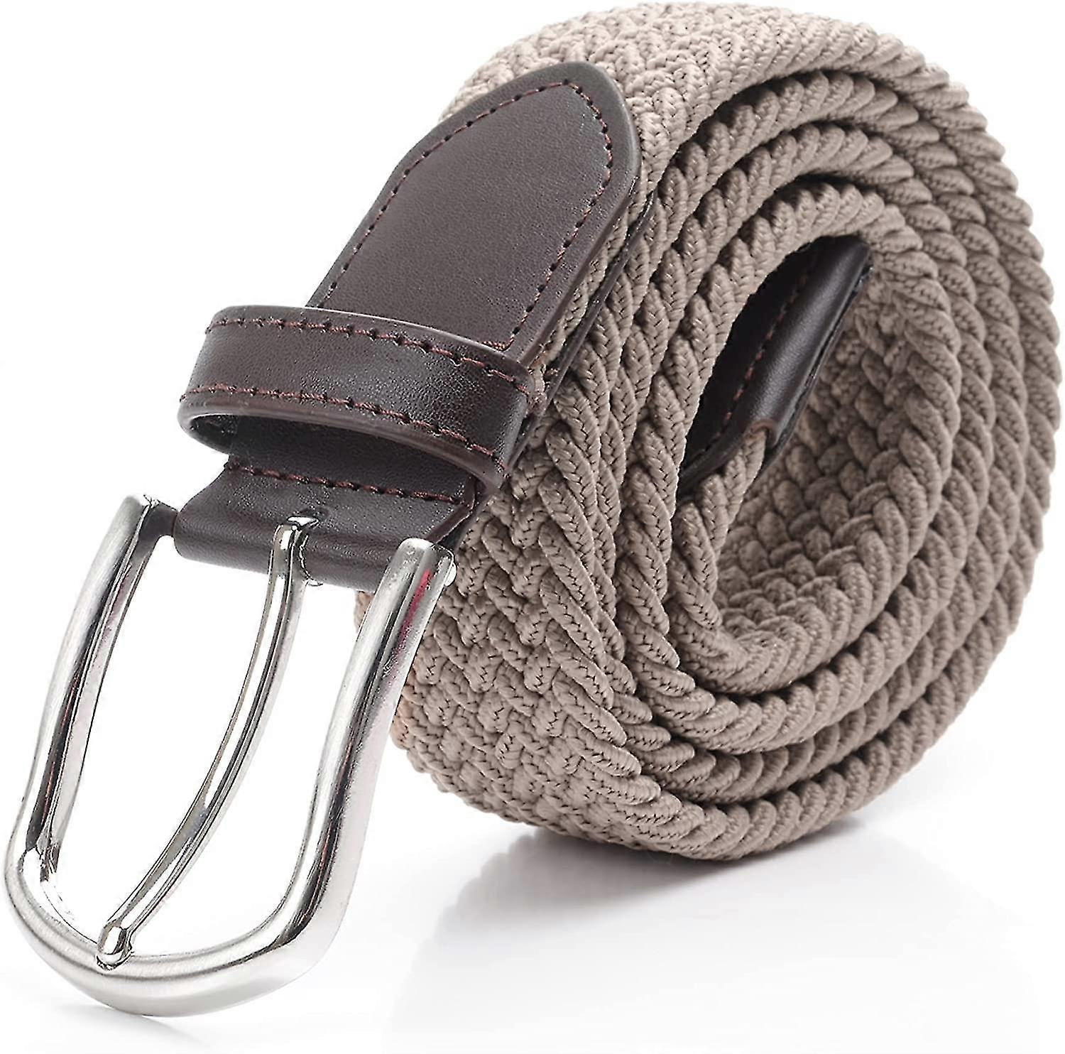 Cintura elastica intrecciata elastica per uomo e donna Tessuto elastico intrecciato intrecciato