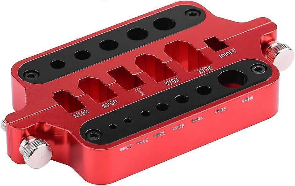 Solda de conector Rc, auxiliar de fixação de estação de solda multifuncional de alumínio para conectores banana XT60 XT90 T