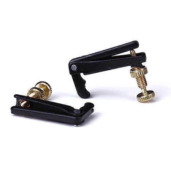 Set of 5 Fine Tuning Violin String Tuners for 3/4 4/4 Size Violin Black