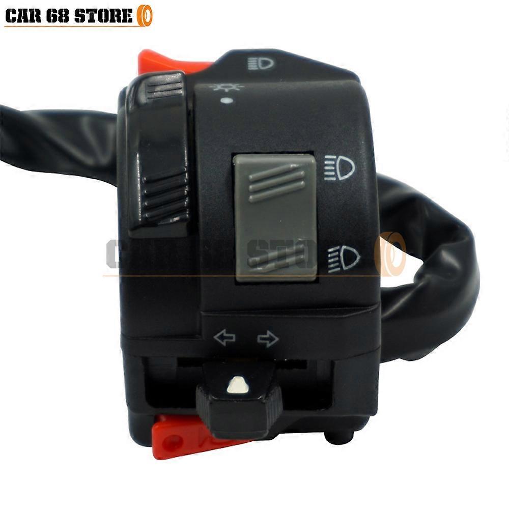 Motorcycle Horn Turn Signal Combination Switch Handle Switch Assembly Modified Switch Suitable For YAMAHA/RXK125