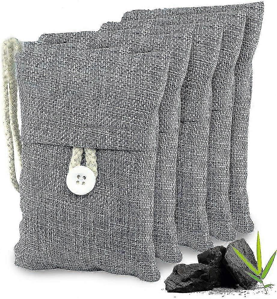 5pcs Dehumidifier Bag,Deodorizer, Activated Carbon Moisture Absorber