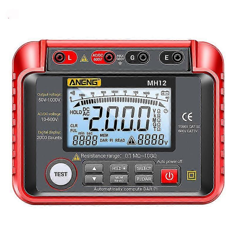 Tester rezystancji izolacji Stół wstrząsowy High Precision Megger