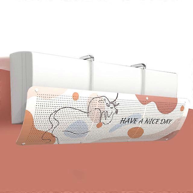 Air Conditioner Wind Deflector Adjustable Air Windshield Cooled Baffle Air Condition Anti-Direct Blowing Shield For Home Office