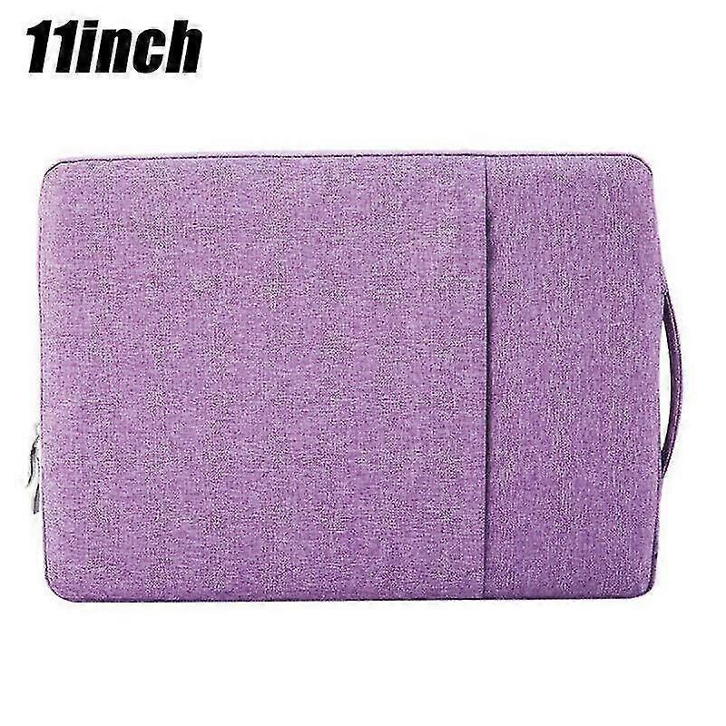 (Roxo-11 polegadas) Capa da manga Capa Tablet Notebook Laptop carregando saco para 11" 13" 15" PC
