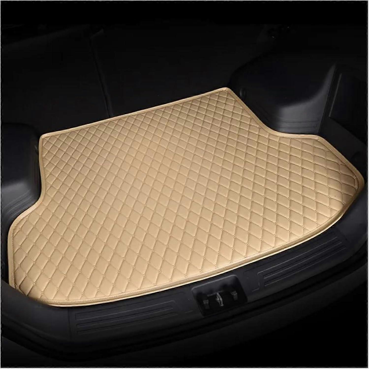 Car Boot Protector For Buick For Velite 7 2020 Auto Cargo Liner Custom Car Trunk Mats Boot Mat(Carbon Fiber 4Pcs)