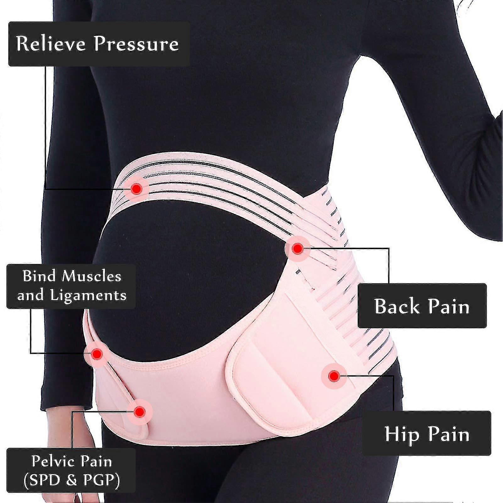 Pregnancy Support Belt Maternity Belt Soft Stretchable Breathable Preg