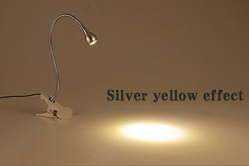 LED Long Arm Table Lamp, Flexible Desk Lamp, Eye Protection, USB Clip Holder, Bedroom Reading Book Lights, Study and Desk Lamps