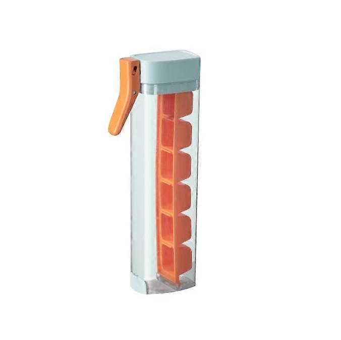 Ice Cube 6 Grid Detachable Ice Cube Trays One Handed Deicing and Pressing