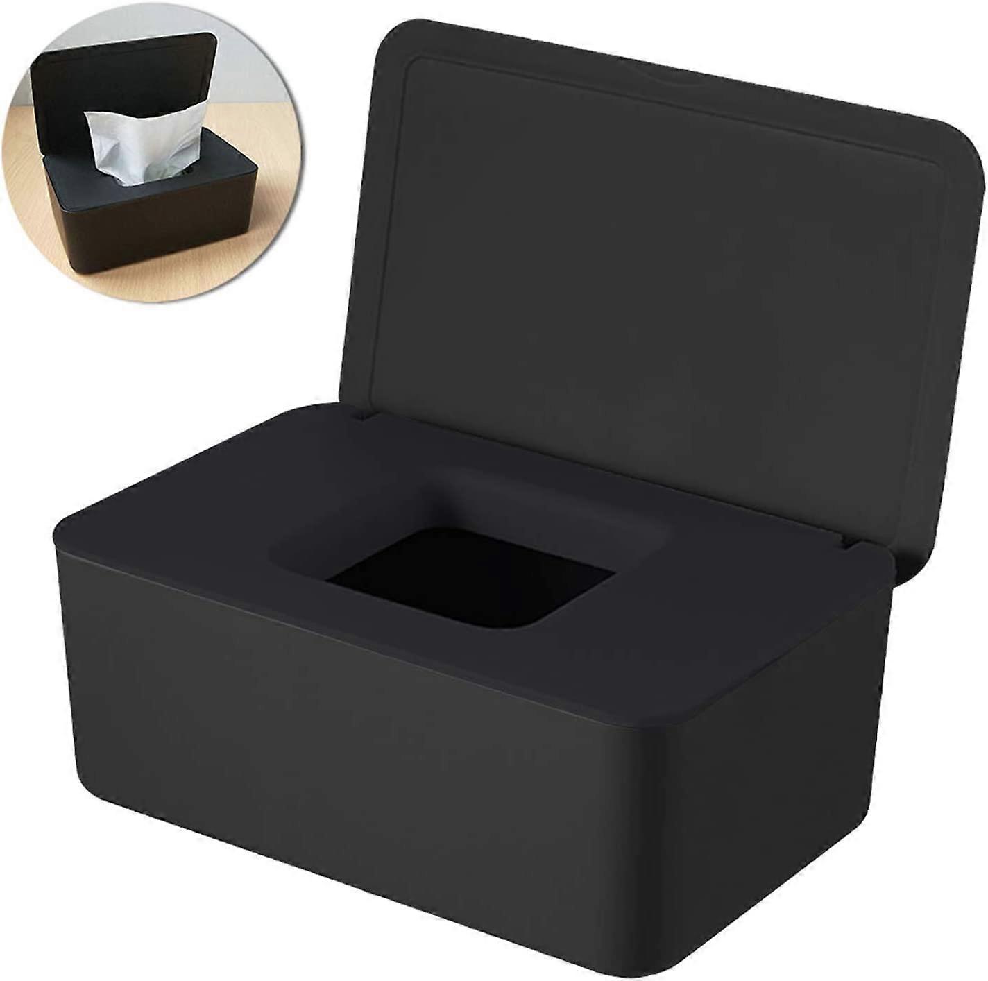صندوق مناديل مبللة ، موزع مناديل مبللة ، صندوق منديل للأطفال ، صندوق تخزين مقاوم للغبار للمكتب المنزلي